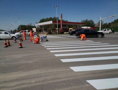 专业道路划线施工